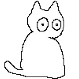 Sticker дурні кішки by @piedterre - 5