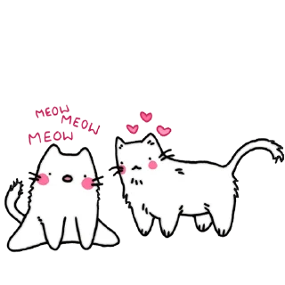 Sticker дурні кішки by @piedterre - 11