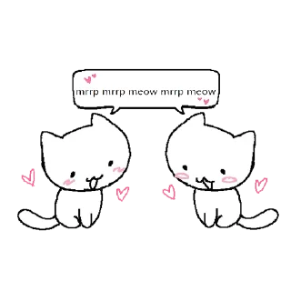 Sticker дурні кішки by @piedterre - 2