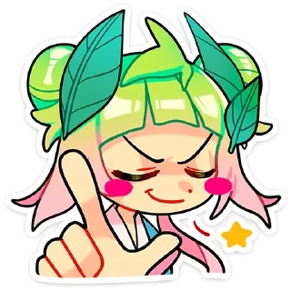 Sticker Весли @anime4_arts - 9