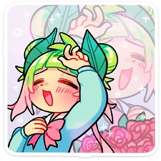 Sticker Весли @anime4_arts - 1