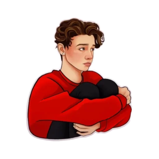 человеческое лицо эскиз одежда