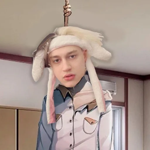 человеческое лицо стена модный аксессуар