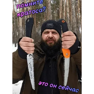 Sticker выживалово - 1