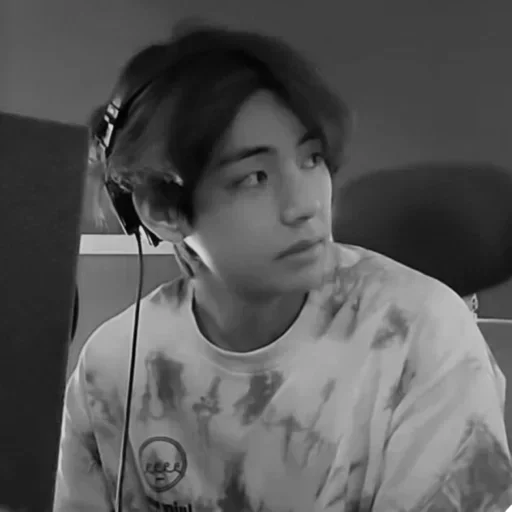 человеческое лицо Человек наушники