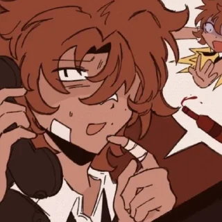 Sticker •°*Vincent🍽 X Rody📞 — Dead plate!*°• - 11