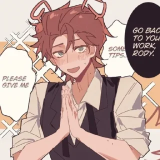 Sticker •°*Vincent🍽 X Rody📞 — Dead plate!*°• - 8