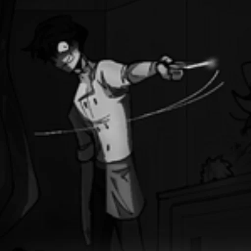 мультфильм эскиз чёрный