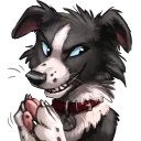 Sticker Vin the Bordeaux Collie - 2