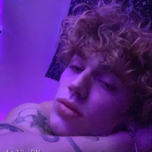 human face person violet