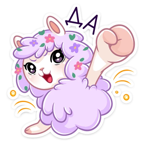 Sticker viola_vk - 1