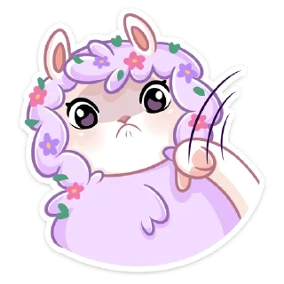 Sticker Фиалка (@TgSticker) - 11