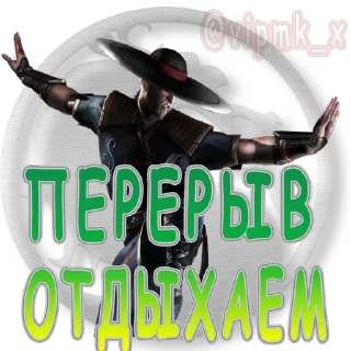 Sticker VIP MORTAL KOMBAT X | @vipmk_x - 7