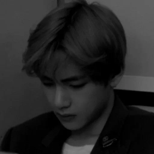 person human face black and white