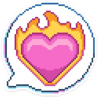Стикер 8-bit • @TgSticker - 2