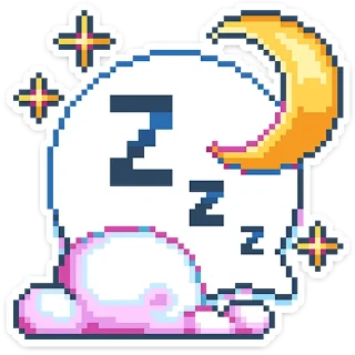 Стикер 8-bit • @TgSticker - 1