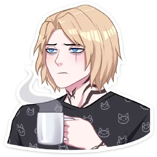 Стикер Андрей @colored_emotions - 11