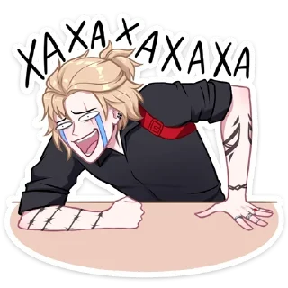 Стикер Андрей @colored_emotions - 8