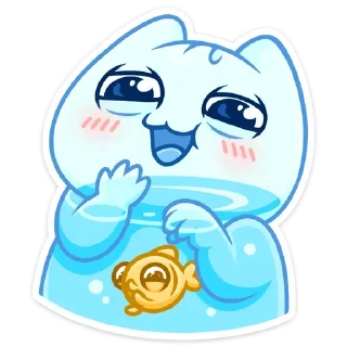 Стикер Булькс @colored_emotions - 4