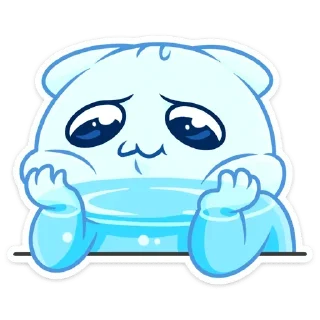 Стикер Булькс @colored_emotions - 6