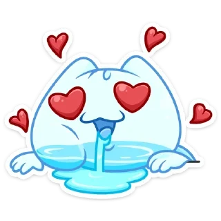 Стикер Булькс @colored_emotions - 1