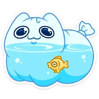 Стикер Булькс @colored_emotions - 10