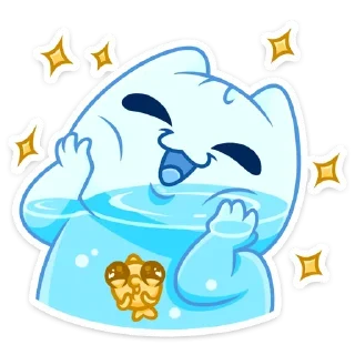 Стикер Булькс @colored_emotions - 8