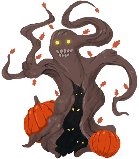 halloween cartoon pumpkin