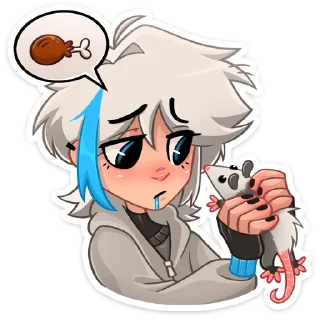 Стикер Кесси :: @stickroom - 3