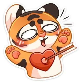 Стикер Пирожок @colored_emotions - 5