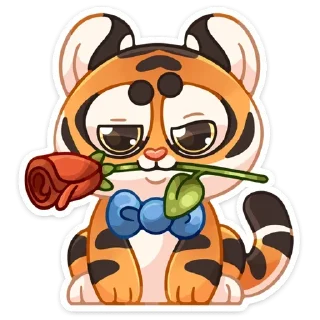 Стикер Пирожок @colored_emotions - 9