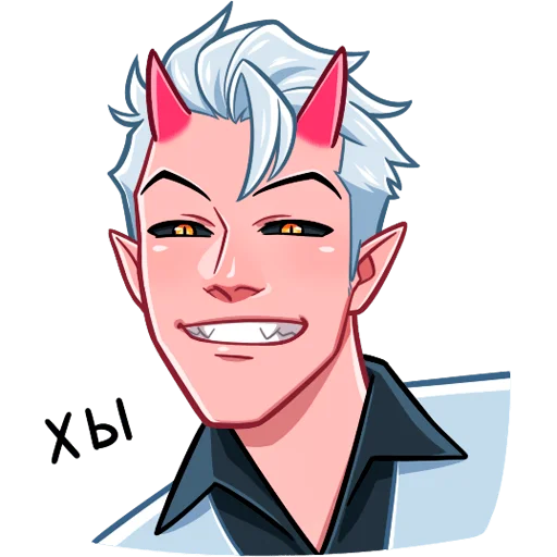 Стикер Демон | @sovavrestickers - 9
