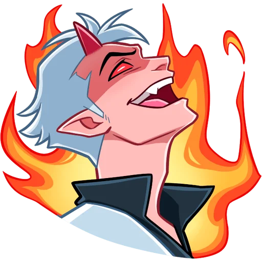 Стикер Демон | @sovavrestickers - 7