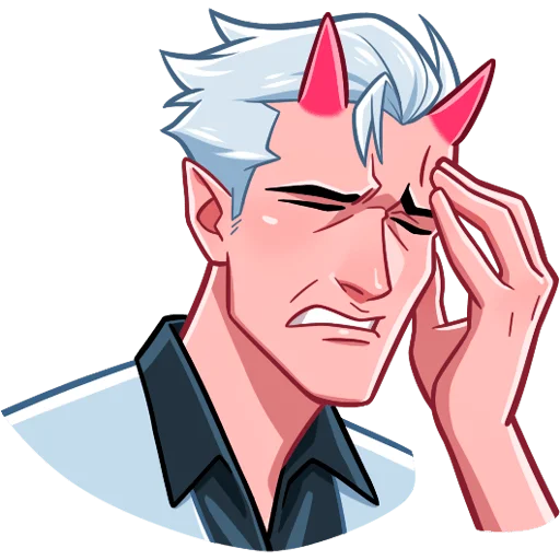 Стикер Демон | @sovavrestickers - 1