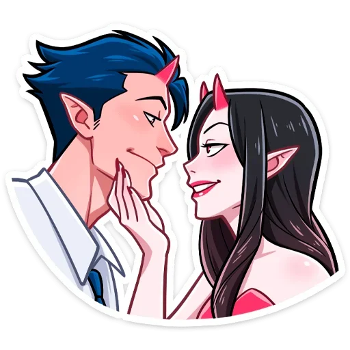 Дьявол и Дьяволица @colored_emotions - 