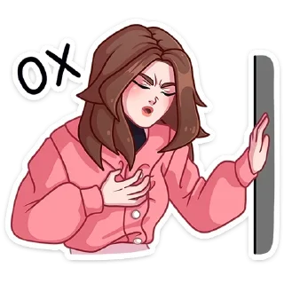 Sticker Элис @colored_emotions - 0