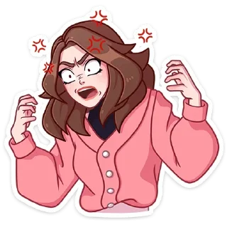 Sticker Элис @colored_emotions - 7