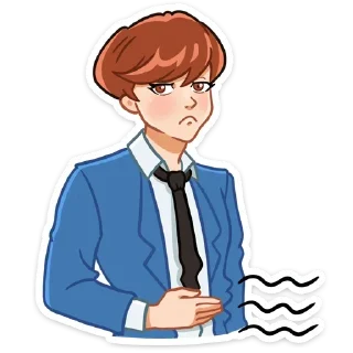 Стикер Джей @colored_emotions - 6