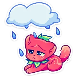 Стикер Кито @colored_emotions - 8