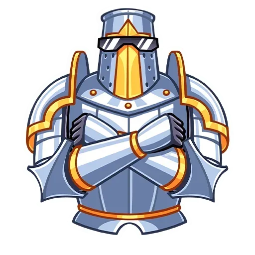 Стикер vk_knight - 1