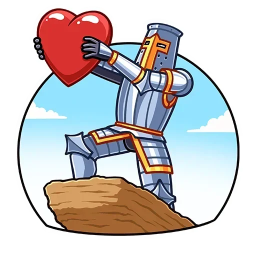 Sticker vk_knight - 1