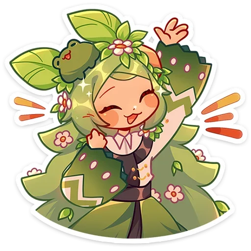 Sticker vk_leaf - 1