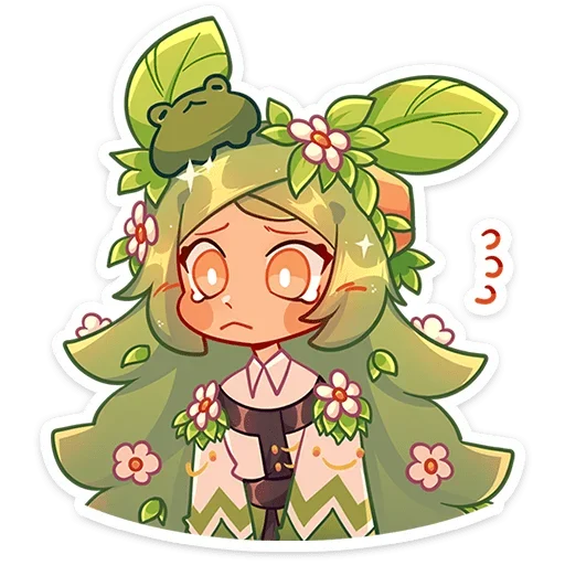 Sticker vk_leaf - 1