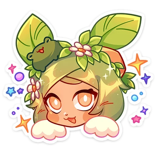 Стикер vk_leaf - 1