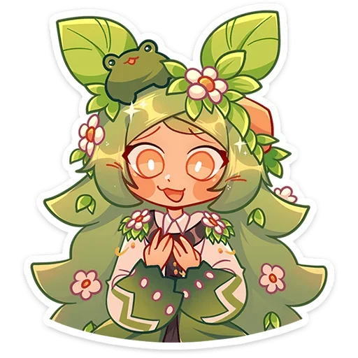 Sticker vk_leaf - 1