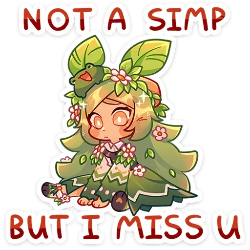 Sticker vk_leaf - 1