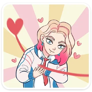 Sticker Лера @colored_emotions - 7
