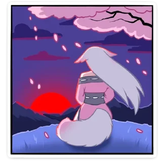 Стикер Мари @colored_emotions - 11