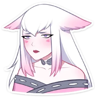 Стикер Мари @colored_emotions - 1