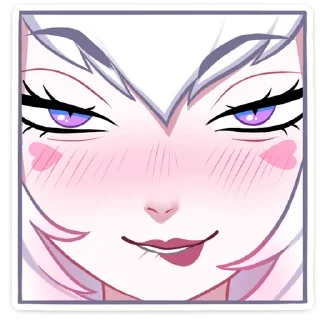 Стикер Мари @colored_emotions - 9